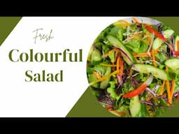Simple Colorful Salad
