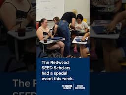 UC Davis Redwood SEED Scholars prepare for graduation