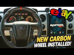 UPGRADE Your 09-14 F150/Raptor Steering Wheel with CARBON FIBER!