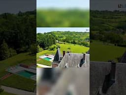 🏰 Luxury Château Life: A Glimpse Into French Elegance ✨🇫🇷 #leggettlifestyle #realestate  #dreamhome