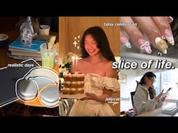 slice of life 🍰 realistic days in my life, working from home, bday celebrations & jellycat haul