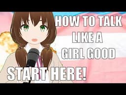 An ACTUALLY Simple MTF Trans Girl Voice Tutorial: The Larynx ( beginner friendly )