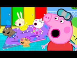 Versuch, nicht herunterzufallen! | Peppa-Wutz-Geschichten | Videos für Kinder