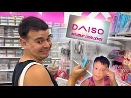Can I Get Glam on a Budget with Daiso Makeup? | Daiso Makeup Challenge