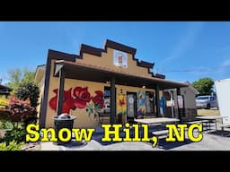 I'm visiting every town in NC - Snow Hill, North Carolina