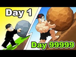 Pushing A Boulder 1,731,832 Meters in Roblox Sisyphus