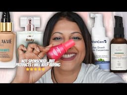 5 products I got paid to review but will buy again in 2026! Not sponsored best of beauty 2025