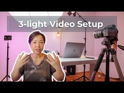 Simple YouTube Studio Setup In 2025 (Pro Lighting With Small Budget)