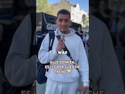 Alle denken, es ist der gleiche Trend 😂