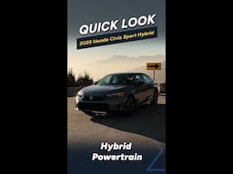 Have you seen the 2025 Honda Civic Sport Touring Hybrid?