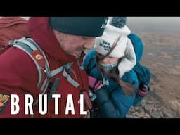 Blasted by Icy 40mph Winds | Tarp Shelter on the High Fells | Warming MSR Windburner Hot Chocolate
