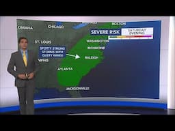 North Carolina Forecast: Near record temps again Thursday, wetter pattern moving in Friday