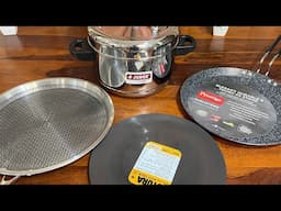 Best Roti Tawa Vs Dosa tawa Prestige idli cooker.