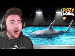 SWIMMING WITH THE SHARK IN MY POOL… (Full Game + Crazy Ending)