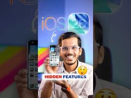 iOS26 Hidden Features You Didn’t Know 😯#WWDC25 #Tech #Shorts