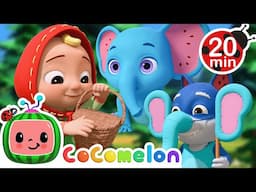 Little Red Riding JJ | CoComelon Animal Time | Kids Happy Place