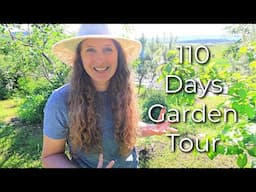 YES, You Can Grow All This in A Short Season! | 110 Frost Free Days Garden Tour