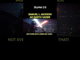 Star Wars Darth Vader voiced by Samuel L Jackson