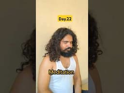 Day 22 धीरे धीरे मंजिल करीब आ रहा 90 day #shorts #shortvideo  #meditation