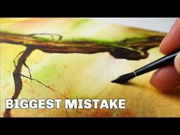Probably the BIGGEST Watercolor Painting Mistake Every Beginner Makes