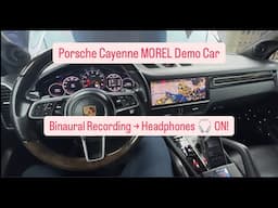 Porsche Cayenne Full Morel Demo System - Binaural Demo Recording