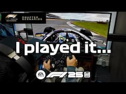 I played the 'F1 25' Game early again...'F1 The Movie' Content...