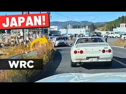 Chasing WRC Rally Cars in Japan | Vlog