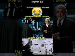 Darth Vader's first voice vs James Earl Jones Voice in Star Wars