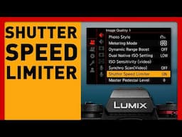 Ep 10 Shutter Speed Limiter — Achieve or Avoid the Smeary Shutter Look