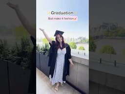 Graduation but make it fashion 🎓