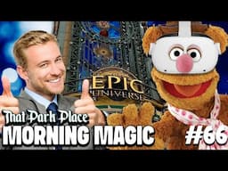 MuppetVision 3D In VR? + Epic Universe Files Permits, Epcot Lights & MORE! | Morning Magic #66