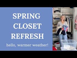 SPRING Closet Swap: Refreshing my wardrobe so that I can make warm-weather outfits!