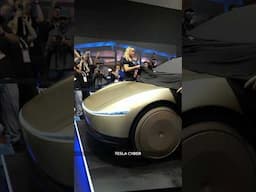Tesla Cybercab hands-on
