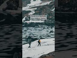 way to Makalu Barun base camp, fifth highest mountain in the world - national parks in the Himalayas