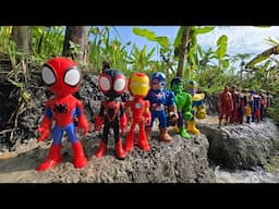 AVENGERS SUPERHERO STORY, MARVEL'S SPIDER MAN 2 VS HULK, CAPTAIN AMERICA VS THOR, VENOM VS SPIDEY 80