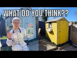 A SHED MAKEOVER! / MY SMALL LONDON GARDEN
