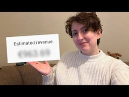 Money I Made as a Tarot YouTuber 💰📹