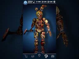 Dead by Daylight Springtrap Jumpscare and Workshop #fnaf
