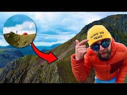 Solo Wild Camping at THE GATES OF HELL ❌⚠️