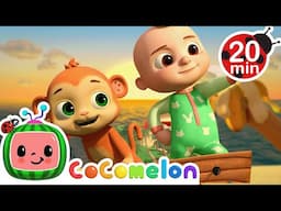 🎶 I Like to Eat, Eat, Eat Apples and Bananas!| CoComelon Animal Time | Kids Happy Place