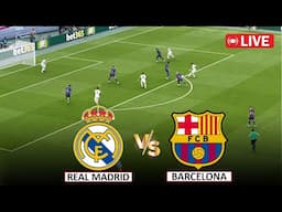 🔴Live : Barcelona vs Real Madrid I The Final I Copa Del Rey Full Match Live Stream eFootball Pes 21