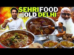 ramadan ssehri Best Nahari paye Haji Aaqil old delhi street food ramadan sehri food nahari paye