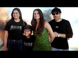 Ibrahim Ali Khan, Palak Tiwari, Shweta Tiwari, Reyansh At The Bhootni Movie Screening