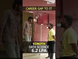ACTE Placement Reviews | ACTE Student Reviews | Career gap  To IT | Job offer | Data Science