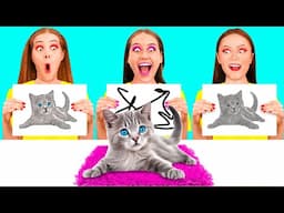 Who Draws it Better Take The Prize | Food Battle by PaRaRa Challenge
