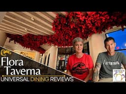 We Tried Universal’s New Flora Taverna And WOW! | Universal Dining Review
