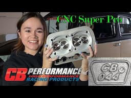 CB Performance CNC Super Pro heads For Huberts 2110 cc air-cooled engine