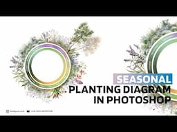 Create Seasonal Planting Diagrams In Photoshop With ONE Click
