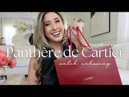 CARTIER WATCH : Unboxing My Mother's Day Gift my Dream Watch ... Panthere de Cartier ✨🤍