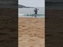 Detectando playa del Sardinero / que envidia me dio 😋😋